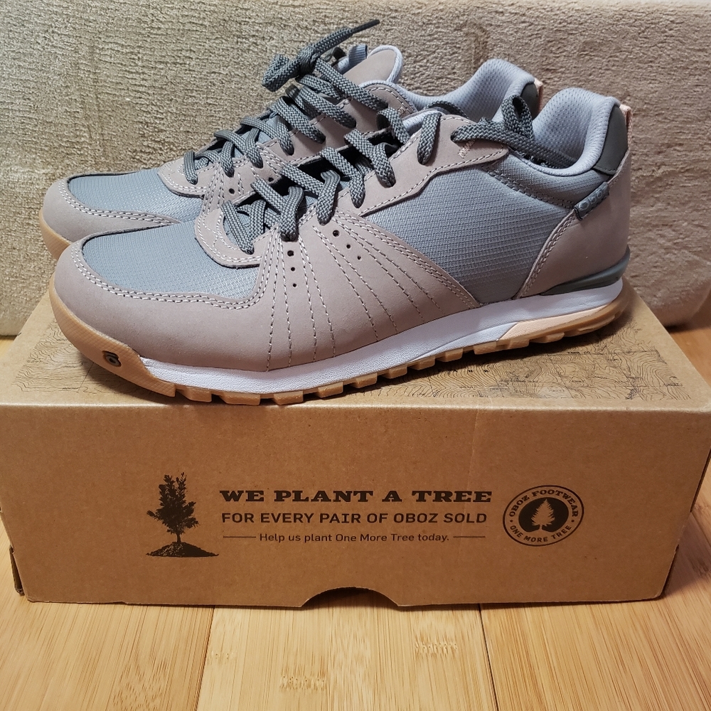 OBOZ Bozeman Low (NEW) Frost Gray Womens 10.5 Regular